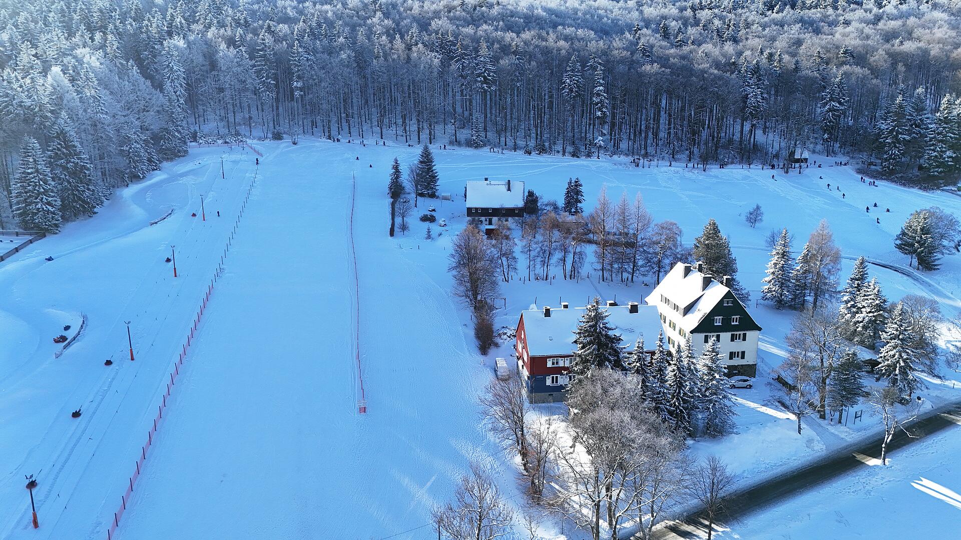 Skitouren Erzgebirge – Winterurlaub direkt am Skihang