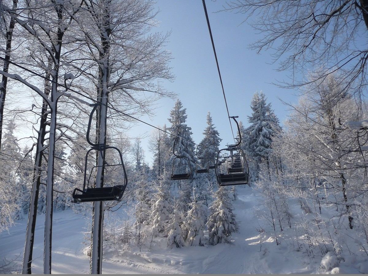 Hemmschuh-Sessellift Rehefeld – einziger Sessellift im Osterzgebirge