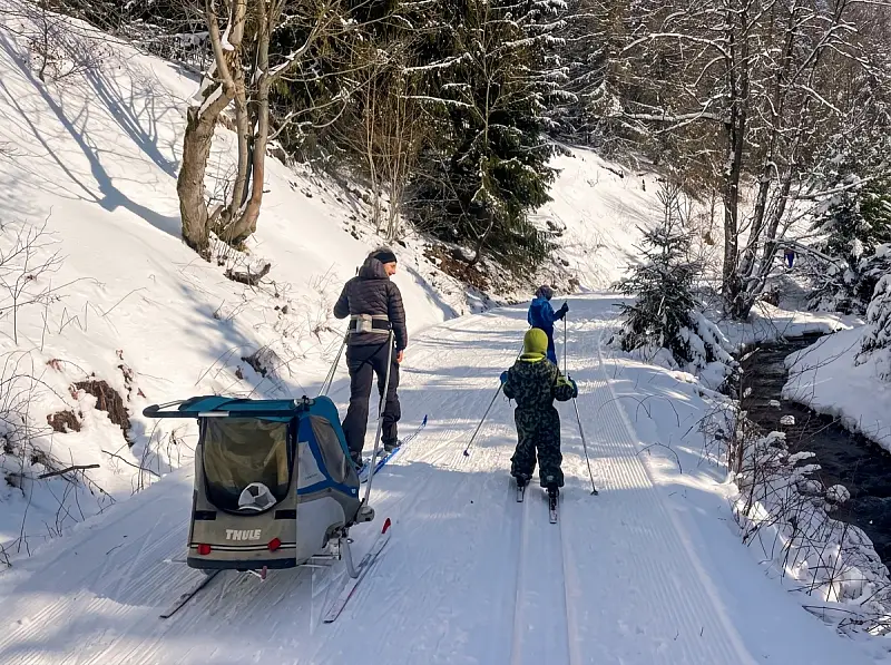 Langlaufwanderung Mit Der Ganzen Familie In Rehefeld 800w – Ferienwohnungen Rehefeld-Zaunhaus